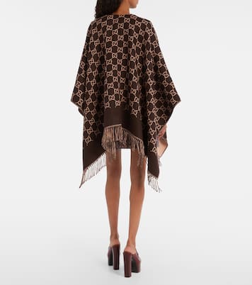 Wool poncho | Gucci
