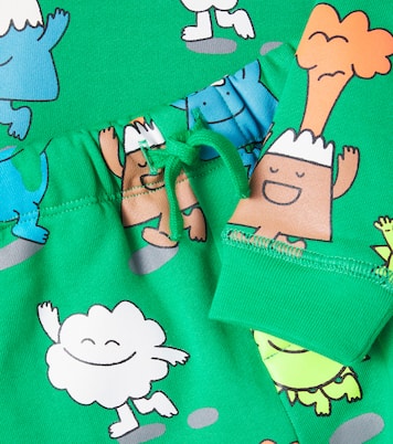 Baby Heart cotton fleece tracksuit | Stella McCartney Kids