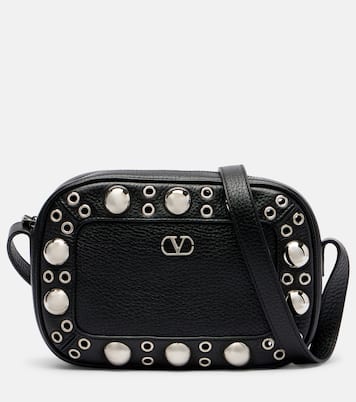 Borsa a tracolla Nellcôte in pelle | Valentino Garavani