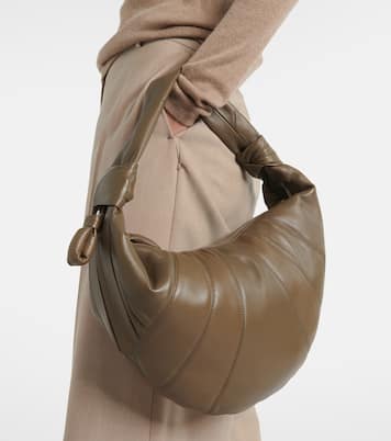 Fortune Croissant leather shoulder bag | Lemaire
