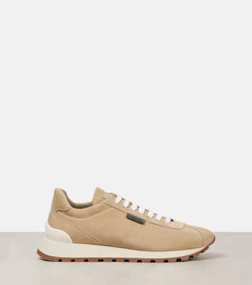 Baskets Monili en daim | Brunello Cucinelli