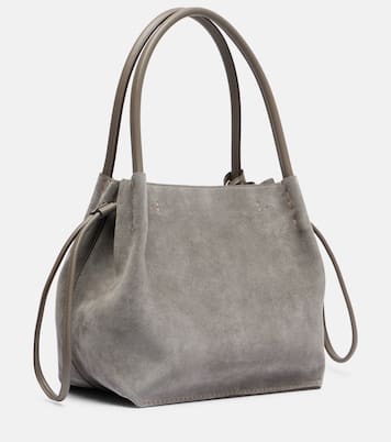 Medium suede bucket bag | Tod's