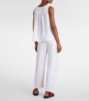 Tacy linen top | Velvet