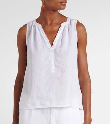 Tacy linen top | Velvet