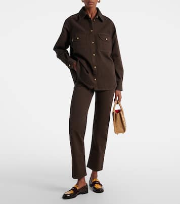 Penny croc-effect leather penny loafers | Christian Louboutin