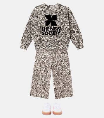 Sneakers Sambae aus Leder und Veloursleder | Adidas Originals Kids