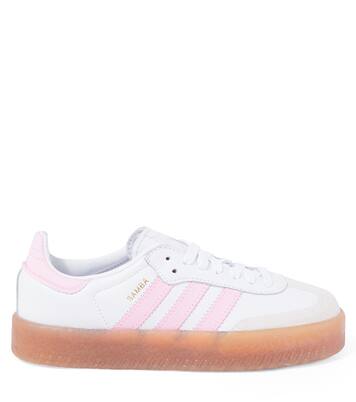 Sneakers Sambae aus Leder und Veloursleder | Adidas Originals Kids