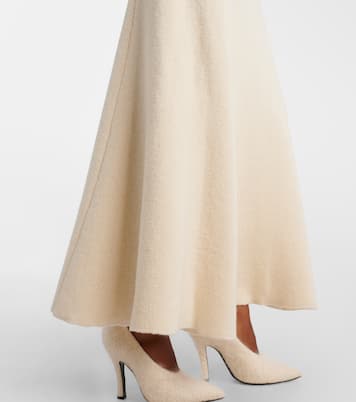 Abito lungo in lana, seta e cashmere | Magda Butrym