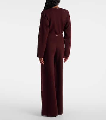 Weite Hose Judy aus Wolle und Kaschmir | Max Mara