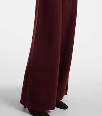Weite Hose Judy aus Wolle und Kaschmir | Max Mara
