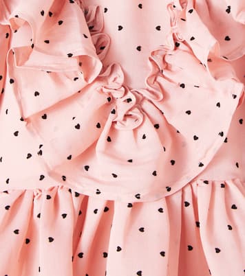 Ruffled polka-dot dress | Petite Amalie  