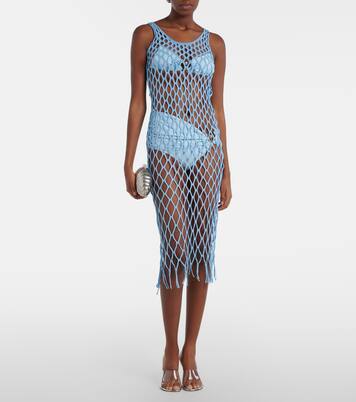 Robe de plage en mesh | Christopher Esber