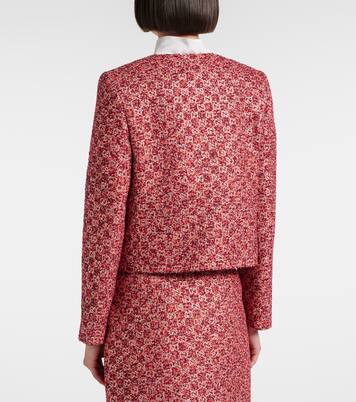 Veste GG en tweed lamé | Gucci