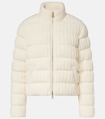 Wool and cashmere down jacket | Moncler