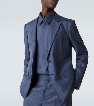 Wool, silk, and linen blazer | Gabriela Hearst