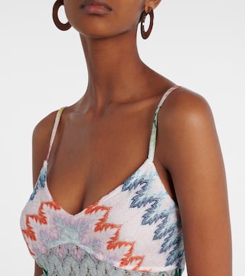 Top aus Häkelstrick | Missoni