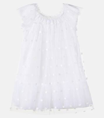 Robe Lisabeth brodée en tulle | Bonpoint