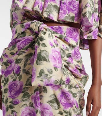 Midirock aus Seide | Chloé