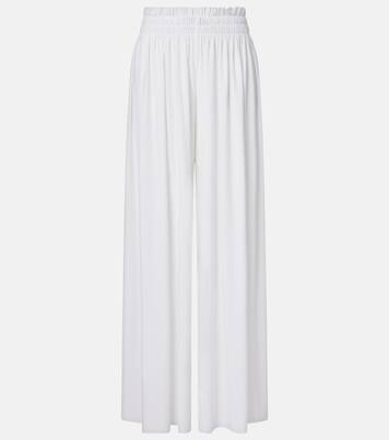 Gathered wide-leg pants | Norma Kamali