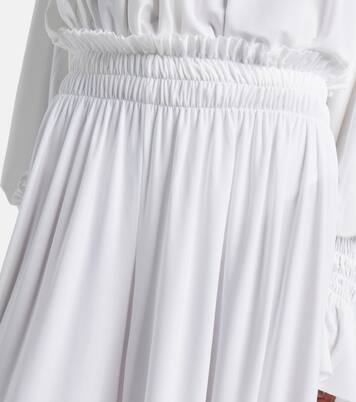 Gathered wide-leg pants | Norma Kamali