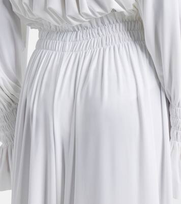 Gathered wide-leg pants | Norma Kamali