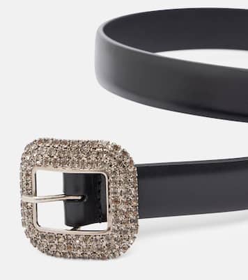Gürtel aus Leder mit Kristallen | Saint Laurent