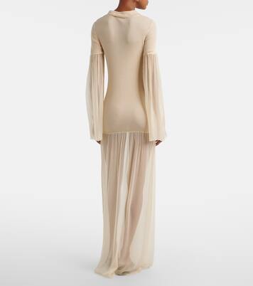 Maxikleid Calla aus Rippstrick | Aya Muse