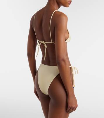 Via beaded bikini top | Jade Swim