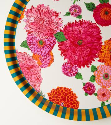 Plateau Bright Blooms imprimé en bouleau | La DoubleJ