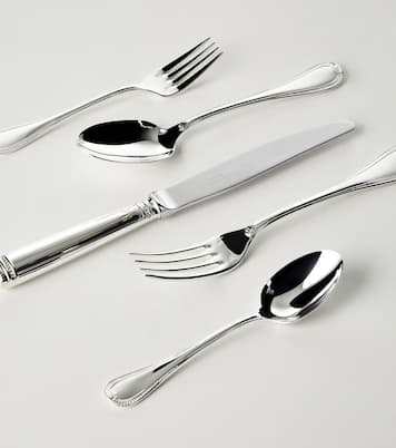 Set de 5 couverts Malmaison en laiton plaqué argent | Christofle