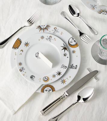 Set de 5 couverts Malmaison en laiton plaqué argent | Christofle