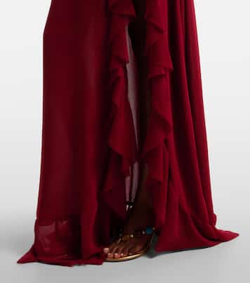 Bellen ruffled maxi dress | Bananhot