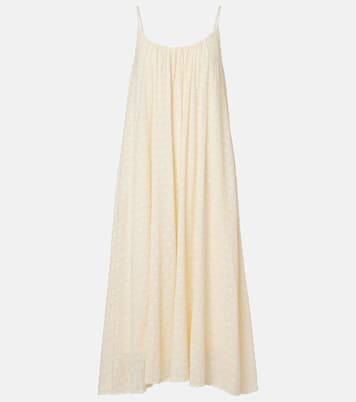 Confidentielle silk and cotton midi dress | Eres