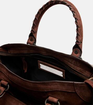 Shopper Le City Small in suede | Balenciaga