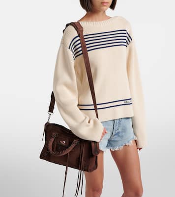 Shopper Le City Small in suede | Balenciaga