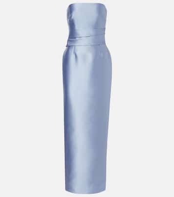 Robe Ingrid aus Satin | Solace London