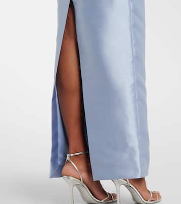 Robe Ingrid aus Satin | Solace London