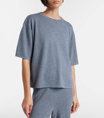 Rubie cotton and cashmere T-shirt | Lisa Yang