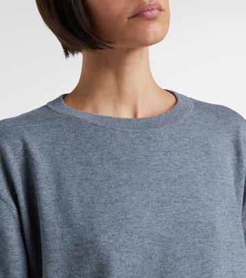 Rubie cotton and cashmere T-shirt | Lisa Yang