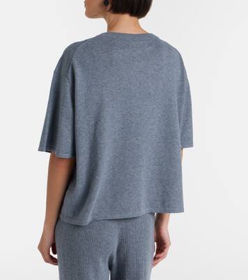Rubie cotton and cashmere T-shirt | Lisa Yang