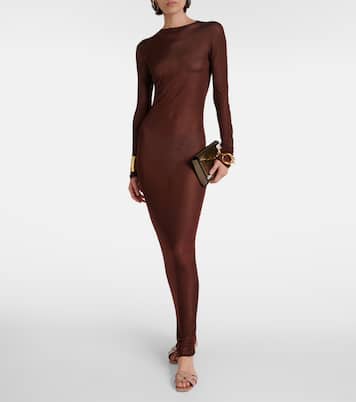 Tribute Nu Pieds 05 leather sandals | Saint Laurent