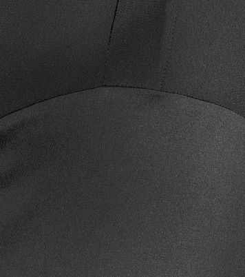 Robe midi en crêpe | Victoria Victoria Beckham