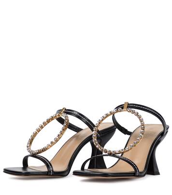 Sandalen aus Leder mit Kristallen | JW Anderson