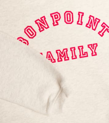 Sweat-shirt en coton à logo | Bonpoint