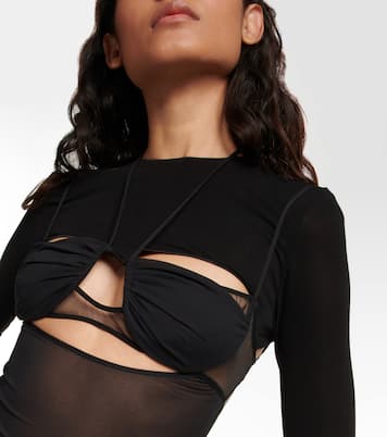 Cutout paneled jumpsuit | Nensi Dojaka