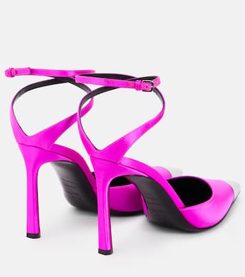 Slingback-Pumps Amazona aus Satin | Area