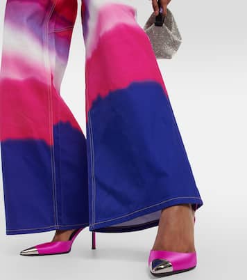 Slingback-Pumps Amazona aus Satin | Area