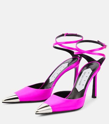 Slingback-Pumps Amazona aus Satin | Area