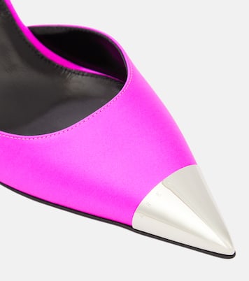 Slingback-Pumps Amazona aus Satin | Area