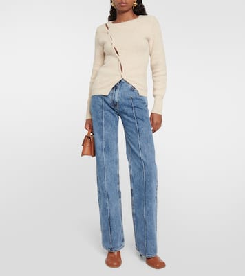 Ankle Boots Les Bottines Rond Carré aus Leder | Jacquemus